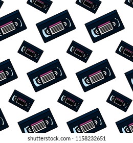 color retro tape old cassette background