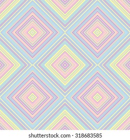 Color rhombus abstract pattern