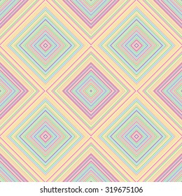 Color rhombus abstract pattern