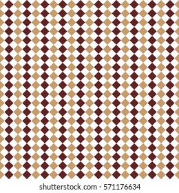 Color rhombus pattern