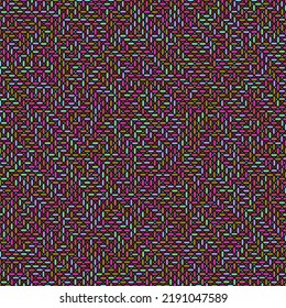Color Rhombus tile tessellation pattern illustration
