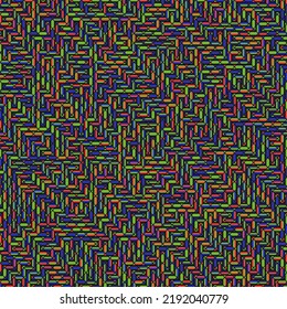 Color Rhombus tile tessellation pattern illustration