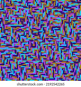 Color Rhombus tile tessellation pattern illustration
