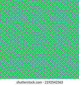 Color Rhombus tile tessellation pattern illustration