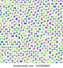 Color Rhombus tile tessellation pattern illustration