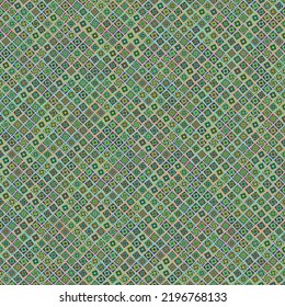 Color Rhombus tile tessellation pattern illustration