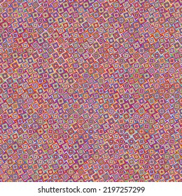 Ilustración de patrón de teselación de mosaico de Rhombus de color
