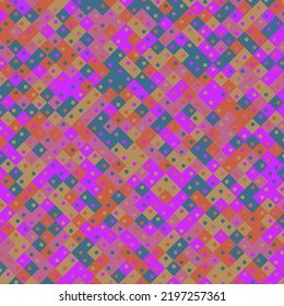 Color Rhombus tile tessellation pattern illustration