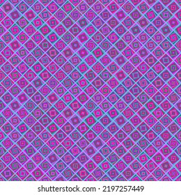 Color Rhombus tile tessellation pattern illustration