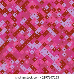 Ilustración de patrón de teselación de mosaico de Rhombus de color