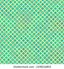 Color Rhombus tile tessellation pattern illustration