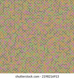 Color Rhombus tile tessellation pattern illustration