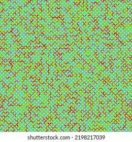 Color Rhombus tile tessellation pattern illustration