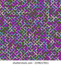 Ilustración de patrón de teselación de mosaico de Rhombus de color