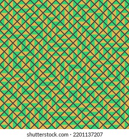 Ilustración de patrón de teselación de mosaico de Rhombus de color