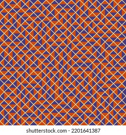 Ilustración de patrón de teselación de mosaico de Rhombus de color