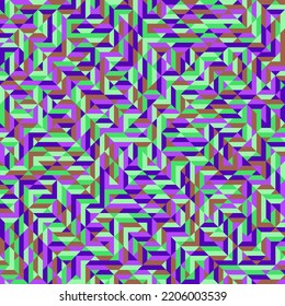 Color Rhombus tile tessellation pattern illustration