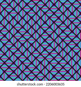 Color Rhombus tile tessellation pattern illustration
