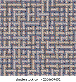 Color Rhombus tile tessellation pattern illustration