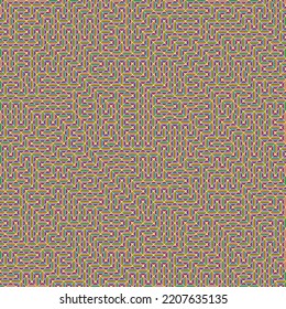 Color Rhombus tile tessellation pattern illustration