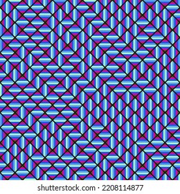 Farbwiedergabe-Tessellermuster-Illustration