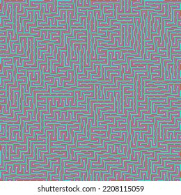 Color Rhombus tile tessellation pattern illustration