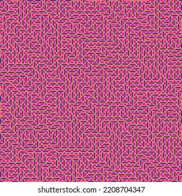 Ilustración de patrón de teselación de mosaico de Rhombus de color
