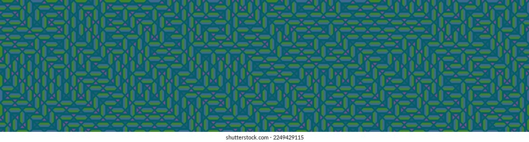 Color Rhombus tile tessellation pattern illustration