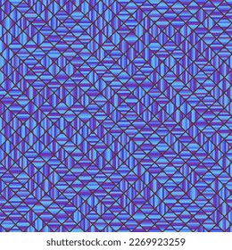 Color Rhombus tile tessellation pattern illustration