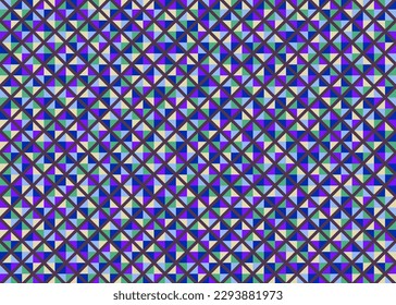 Ilustración de patrón de teselación de mosaico de Rhombus de color