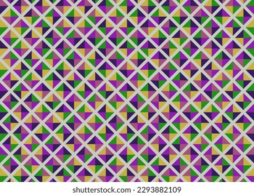 Color Rhombus tile tessellation pattern illustration