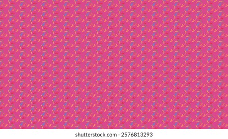 Color ribbons happy birthday background