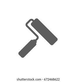 Color roller icon in trendy flat style isolated on white background. Symbol for your web site design, logo, app, UI. Vector illustration, EPS