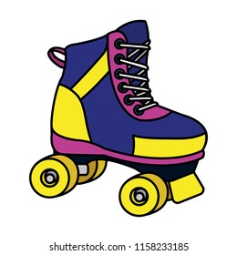 Roller-skate Images, Stock Photos & Vectors | Shutterstock