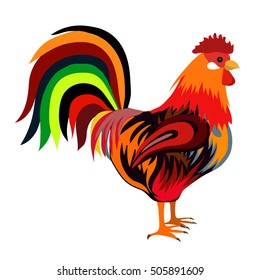 Color rooster