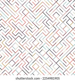 Color rotated lines background abstract illustration