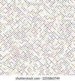 Color rotated lines background abstract illustration