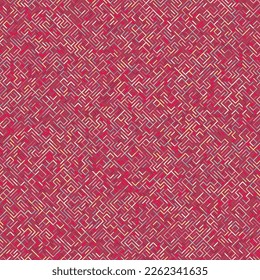 Ilustración abstracta de líneas de color rotadas