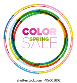 Color. Round. Design. Concept. Eps10