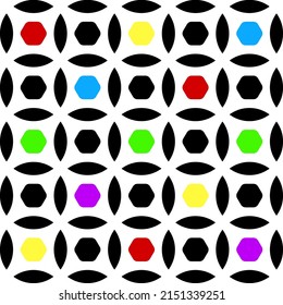 color round polka dot pattern and background texture abstrack desgin