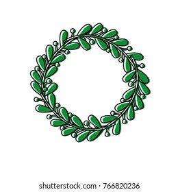 color rustic natural branches leaves design