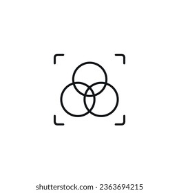 Icono lineal de esquema de color. Ilustración personalizable de línea delgada. Símbolo de contorno. Dibujo de contorno aislado del vector. Trazo editable