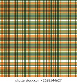 Cor padrão têxtil sem costura Escócia. Tecido textura verificação tartan xadrez. Fundo geométrico abstrato para tecido, cartão, tecido. Design gráfico de repetição monocromático. Ornamento quadrado moderno.