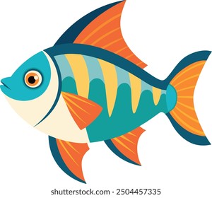 color sea or river carp fish