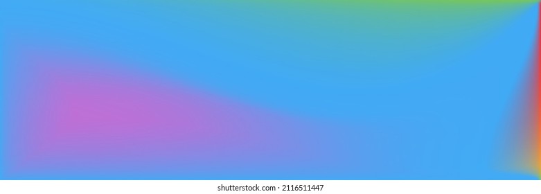 Color Sea Wavy Gradient Mesh. Bright Rainbow Vibrant Blurred Texture Illustration. Multicolor Blank Horizontal Lines Backdrop. Colorful  Vivid Original Background. Ocean Water Wavy Gradient Mesh.