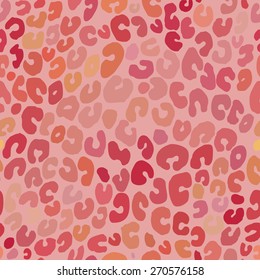 Color seamless animal skin pattern in vector format