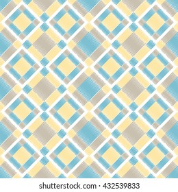 Color seamless geometric pattern. Colored diamonds. EPS 10