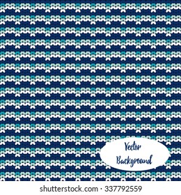color seamless knitted background. vector illustration. 