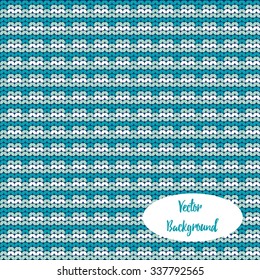 color seamless knitted background. vector illustration. 