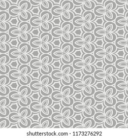color seamless lace pattern with abstract geometric flower. Stylish fashion design background for invitation card. illustration